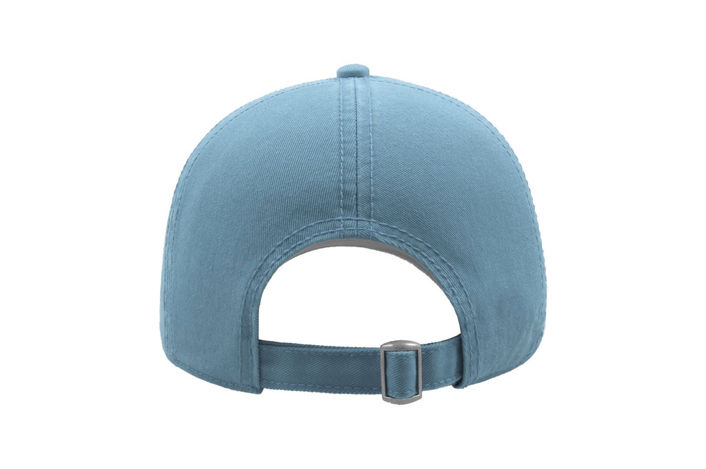 Czapka bawełniana 6-panelowa z regulacją - Light Blue
