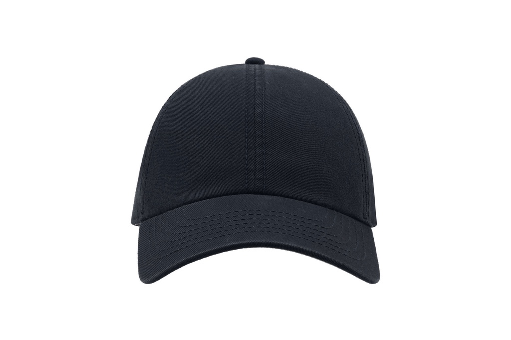 Czapka bawełniana 6-panelowa z regulacją - Navy