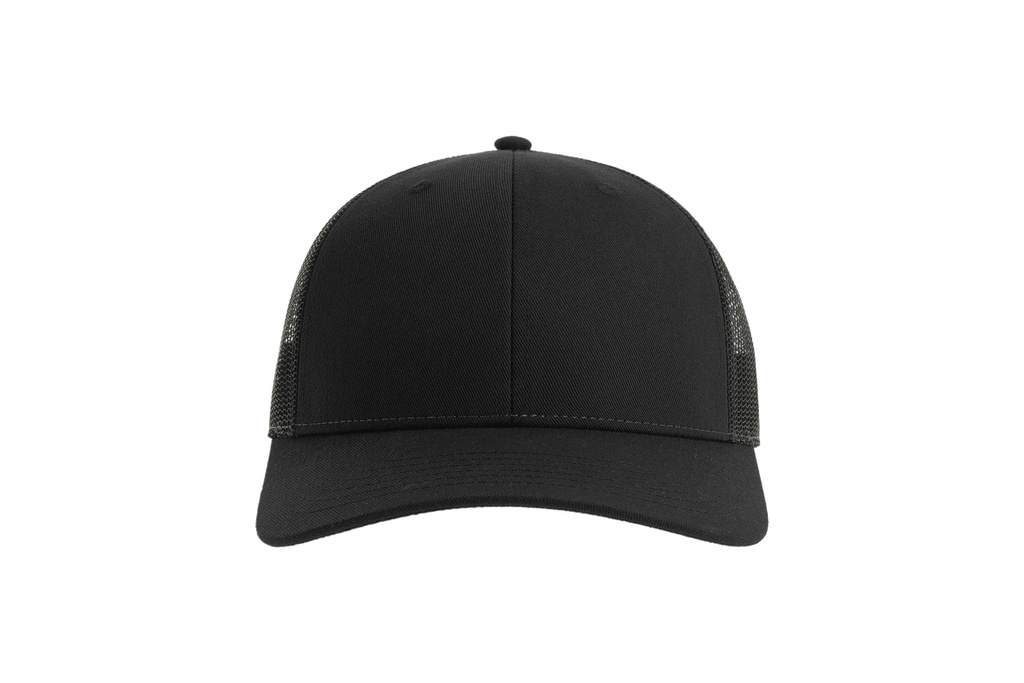 Czapka Trucker 5‑Panel z Recyklingu - Black