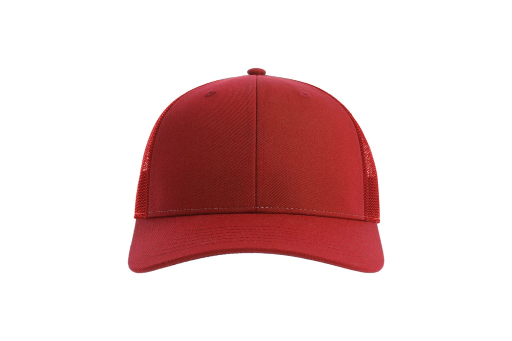 Czapka Trucker 5‑Panel z Recyklingu - Red