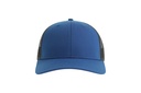 Czapka Trucker 5‑Panel z Recyklingu - Royal & Black