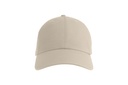 Czapka bawełniana 6-panelowa z klamrą - Stone