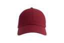 Czapka bawełniana 6-panelowa z klamrą - Cardinal Red