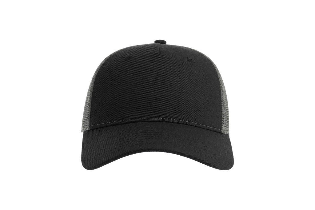 Czapka Trucker z Recyklingu - Black & Dark Grey