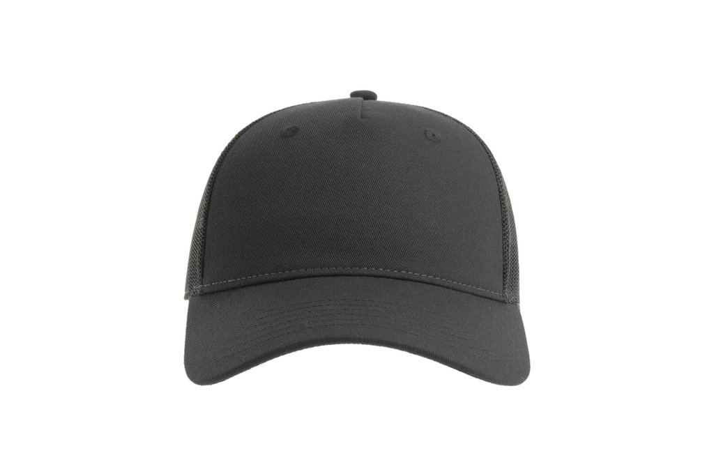 Czapka Trucker z Recyklingu - Dark Grey & Black