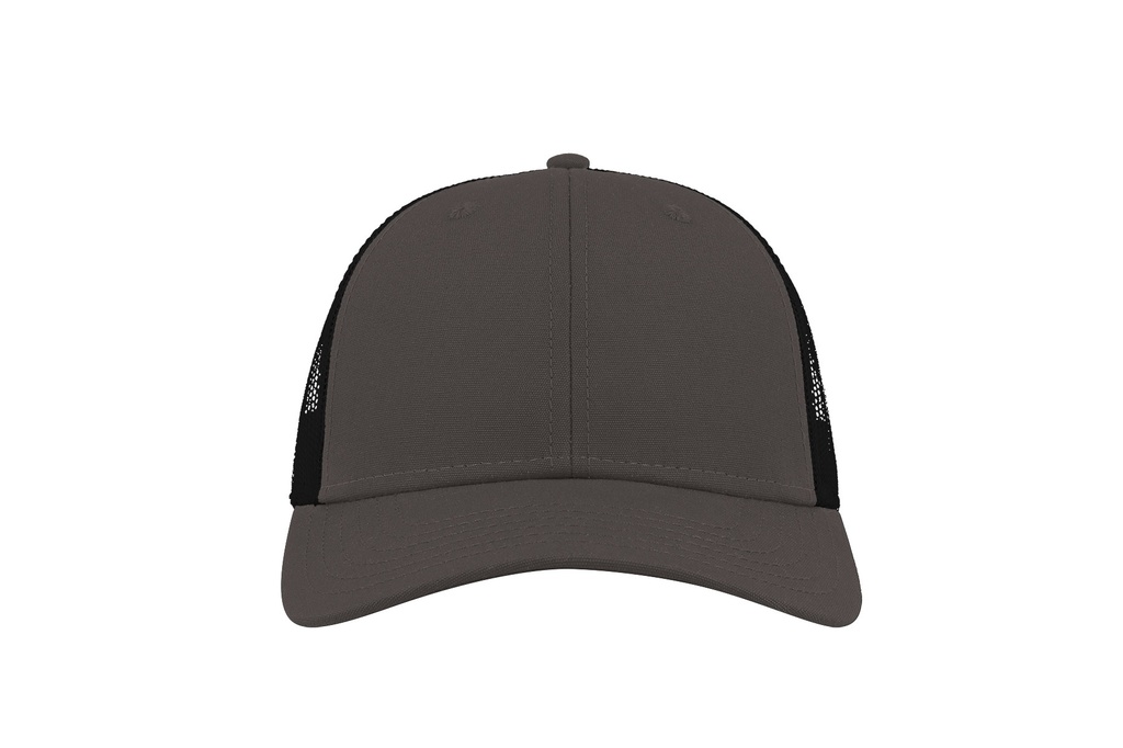 Czapka Trucker z Recyklingu - Dark Grey & Black