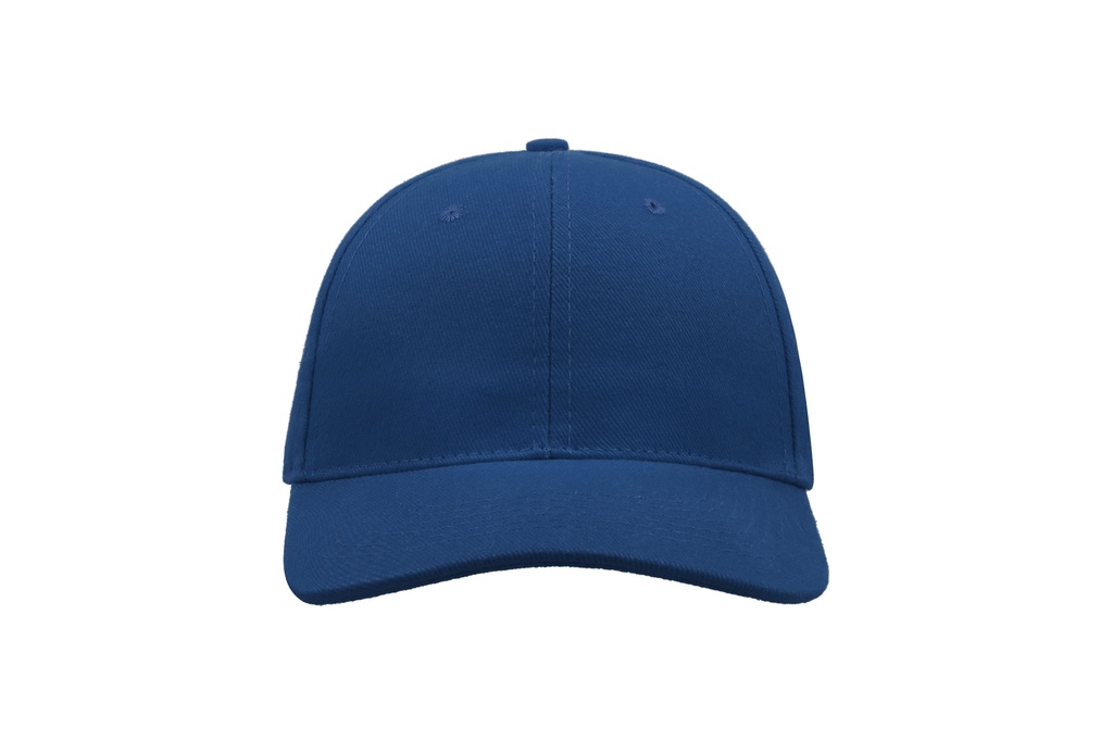 Czapka bawełniana 6-panelowa z rzepem - Royal