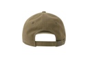 Czapka bawełniana z efektem zniszczenia - Olive