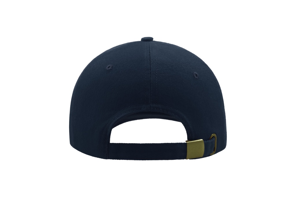 Czapka bawełniana z klamrą - Navy