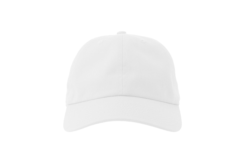 Czapka bawełniana z regulacją - White