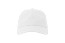 Czapka bawełniana z regulacją - White