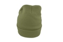 Czapka beanie dwuwarstwowa z mankietem - Olive