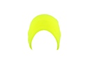 Czapka beanie dwuwarstwowa z mankietem - Yellow Fluo