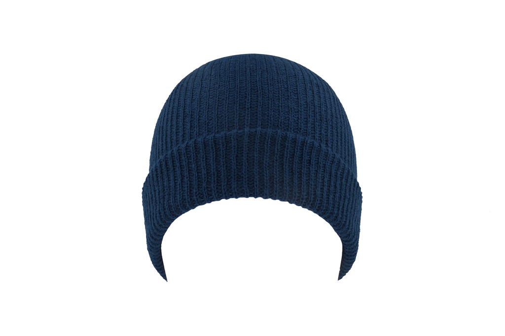 Czapka beanie dzianinowa długa - Navy