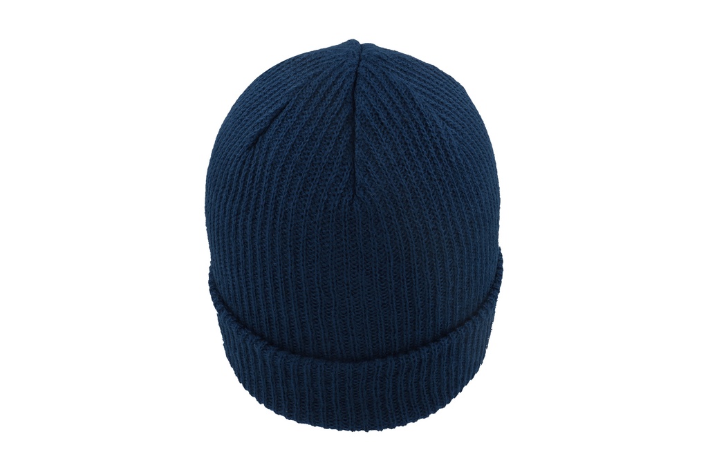 Czapka beanie dzianinowa długa - Navy