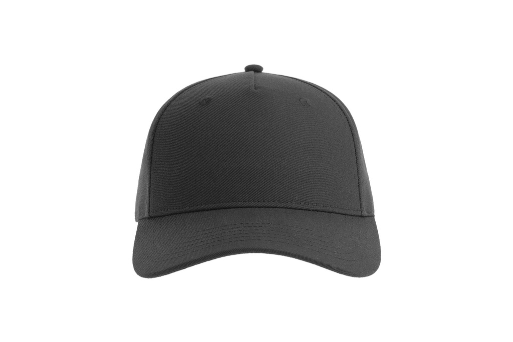 Czapka bejsbolowa 5-panelowa z regulacją - Dark Grey