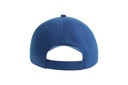Czapka bejsbolowa 5-panelowa z regulacją - Royal