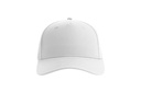 Czapka bejsbolowa 5-panelowa z regulacją - White