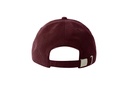 Czapka bejsbolowa sztruksowa z recyklingu - Burgundy