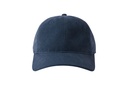 Czapka bejsbolowa sztruksowa z recyklingu - Navy