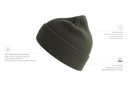 Czapka dwuwarstwowa prążkowana - Olive