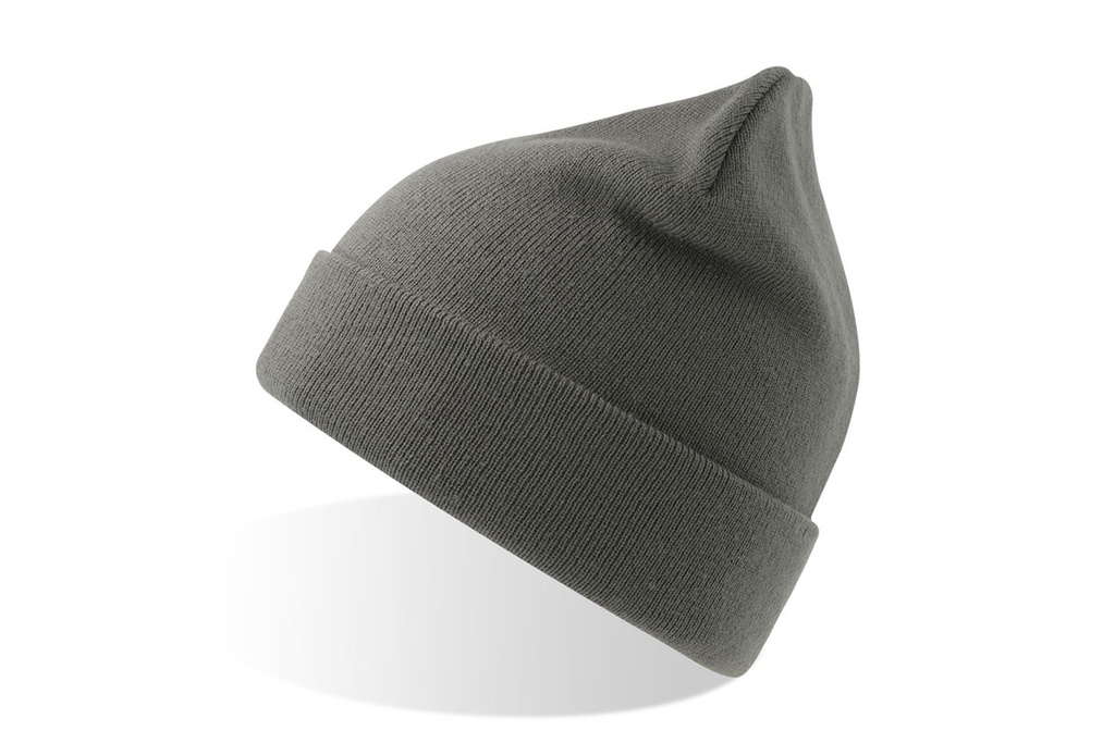 Czapka dzianinowa z podszewką - Dark Grey