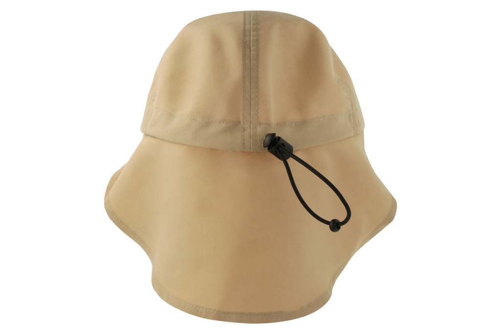 Czapka dziecięca z osłoną UV - Khaki