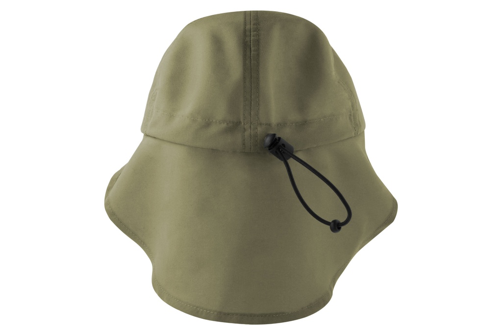 Czapka dziecięca z osłoną UV - Olive