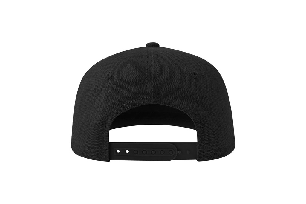 Czapka oldschoolowa z płaskim daszkiem - Black