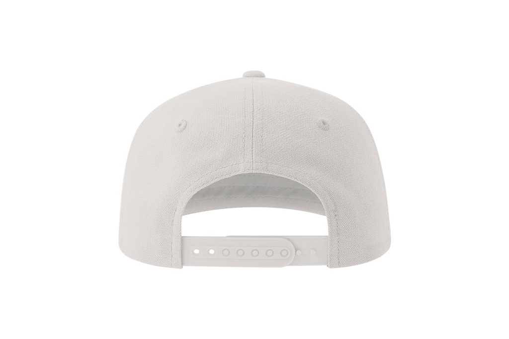 Czapka oldschoolowa z płaskim daszkiem - White