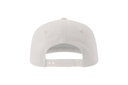 Czapka oldschoolowa z płaskim daszkiem - White