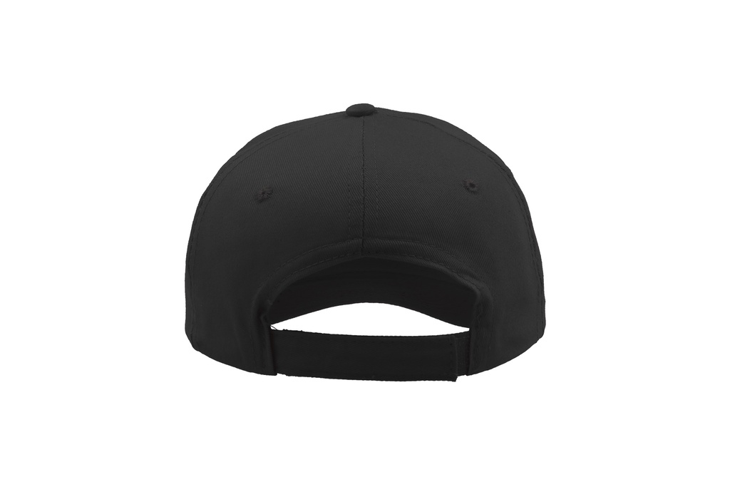 Czapka pięciopanelowa z daszkiem - Black