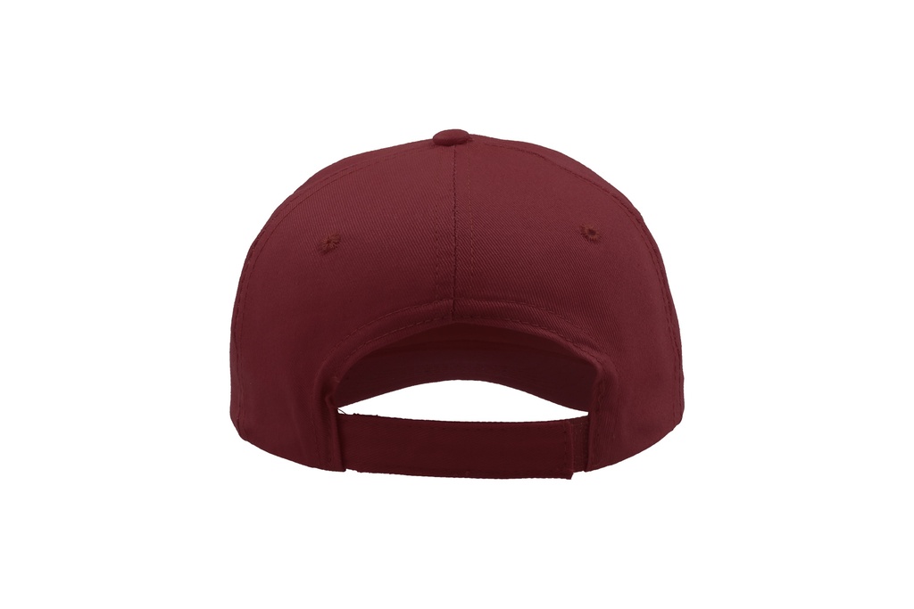 Czapka pięciopanelowa z daszkiem - Burgundy