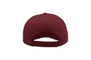 Czapka pięciopanelowa z daszkiem - Burgundy