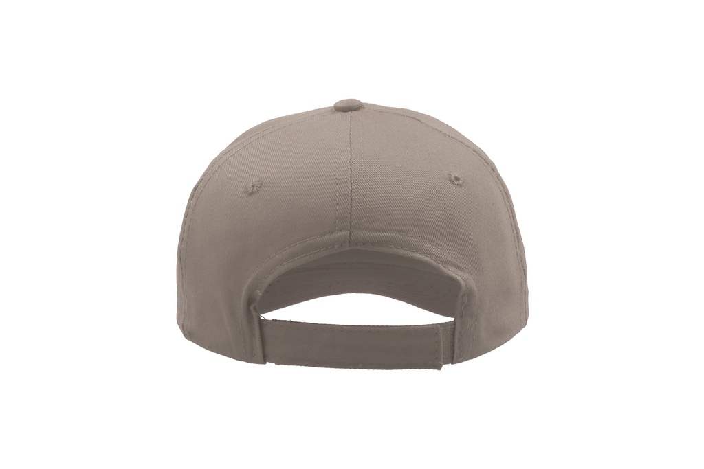 Czapka pięciopanelowa z daszkiem - Grey