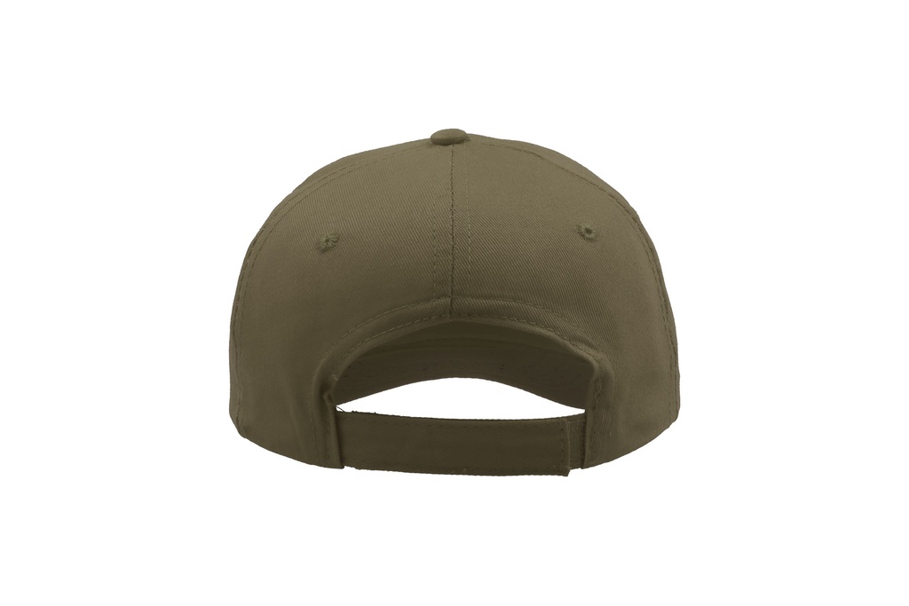 Czapka pięciopanelowa z daszkiem - Olive