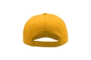 Czapka pięciopanelowa z daszkiem - Yellow