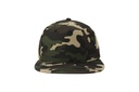 Czapka pięciopanelowa z płaskim daszkiem - Camouflage/Black