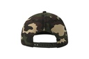 Czapka pięciopanelowa z płaskim daszkiem - Camouflage/Black
