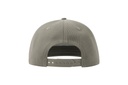 Czapka pięciopanelowa z płaskim daszkiem - Grey