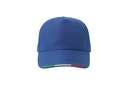 Czapka pięciopanelowa z recyklingu - Royal