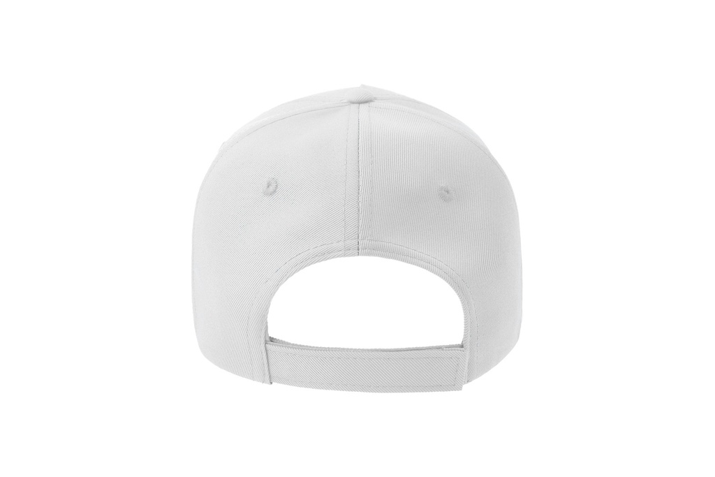 Czapka pięciopanelowa z recyklingu - White