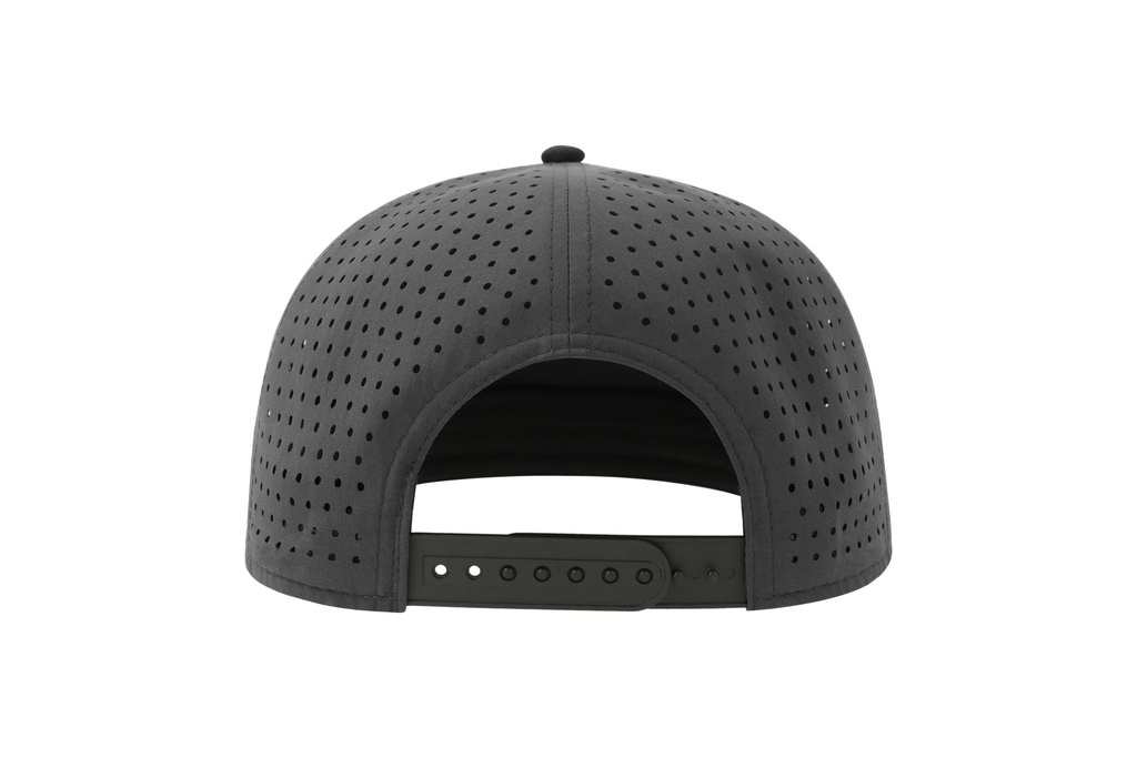 Czapka pięciopanelowa z recyklingu - Dark Grey & Black