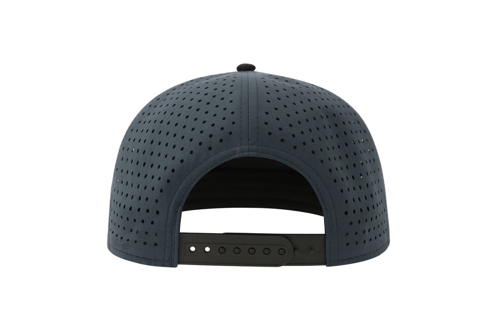 Czapka pięciopanelowa z recyklingu - Navy & Black