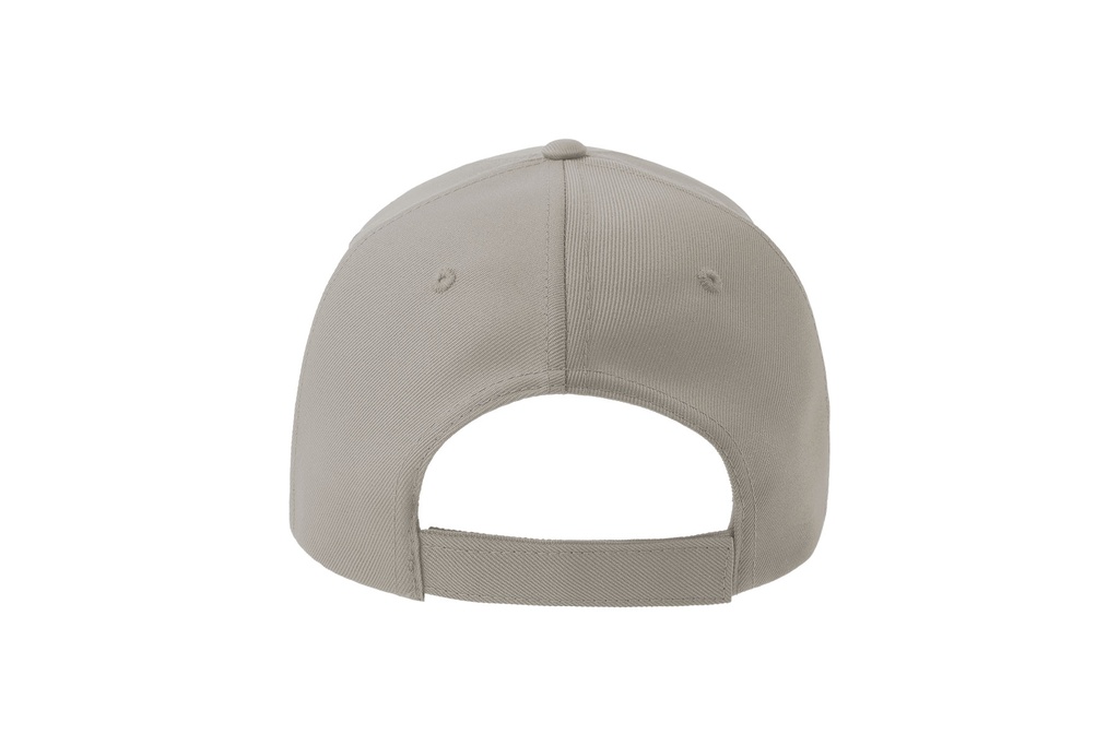 Czapka pięciopanelowa z recyklingu - Grey & White