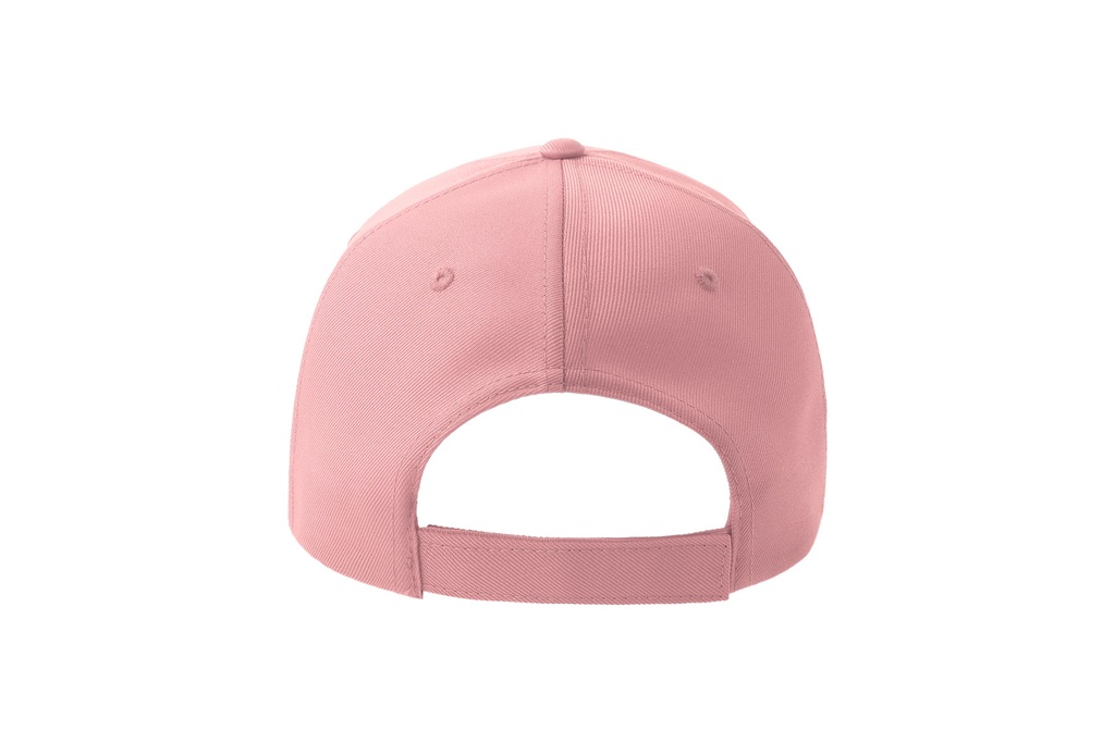 Czapka pięciopanelowa z recyklingu - Pink & White