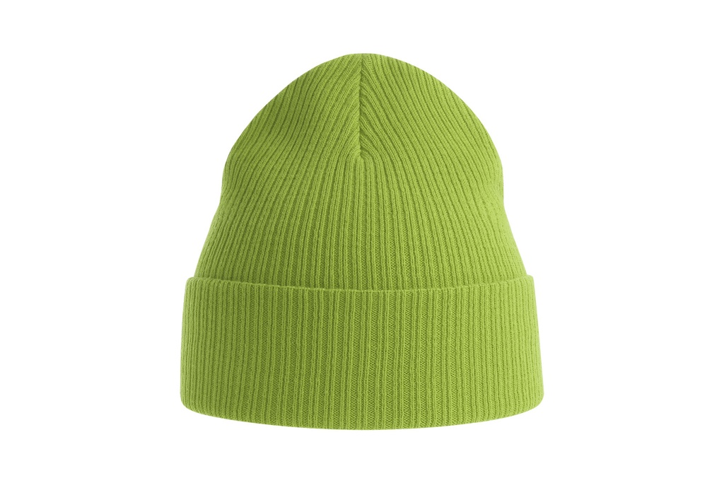 Czapka prążkowana bawełniana - Leaf Green