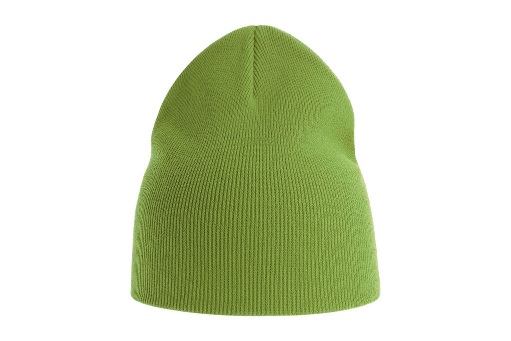 Czapka prążkowana z bawełny organicznej - Leaf Green