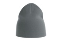 Czapka prążkowana z bawełny organicznej - Light Grey