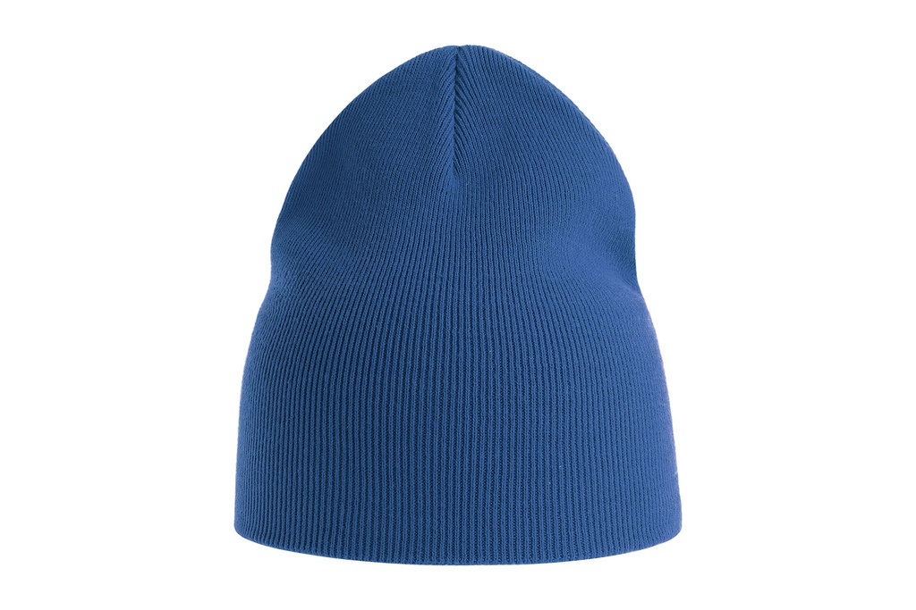 Czapka prążkowana z bawełny organicznej - Royal